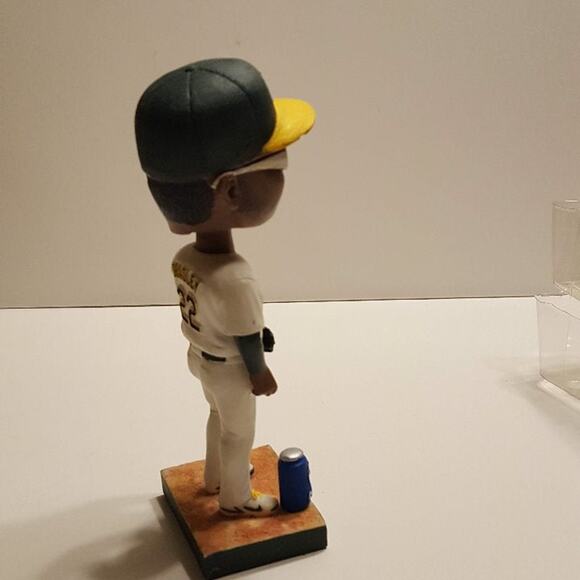 Oakland Athletics A's MILTON BRADLEY BOBBLEHEAD Brand NEW in the box. - Picture 6 of 8